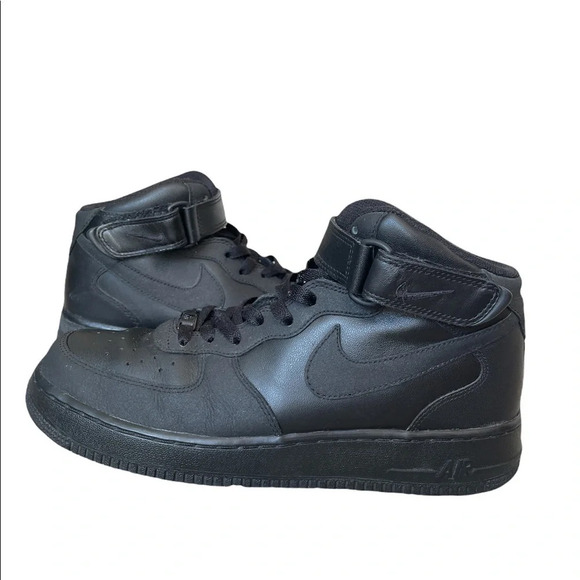 Men's Air Force 1 Mid 07 Black 315123-009 size 10 - Picture 16 of 16